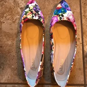 Size 10 floral flats